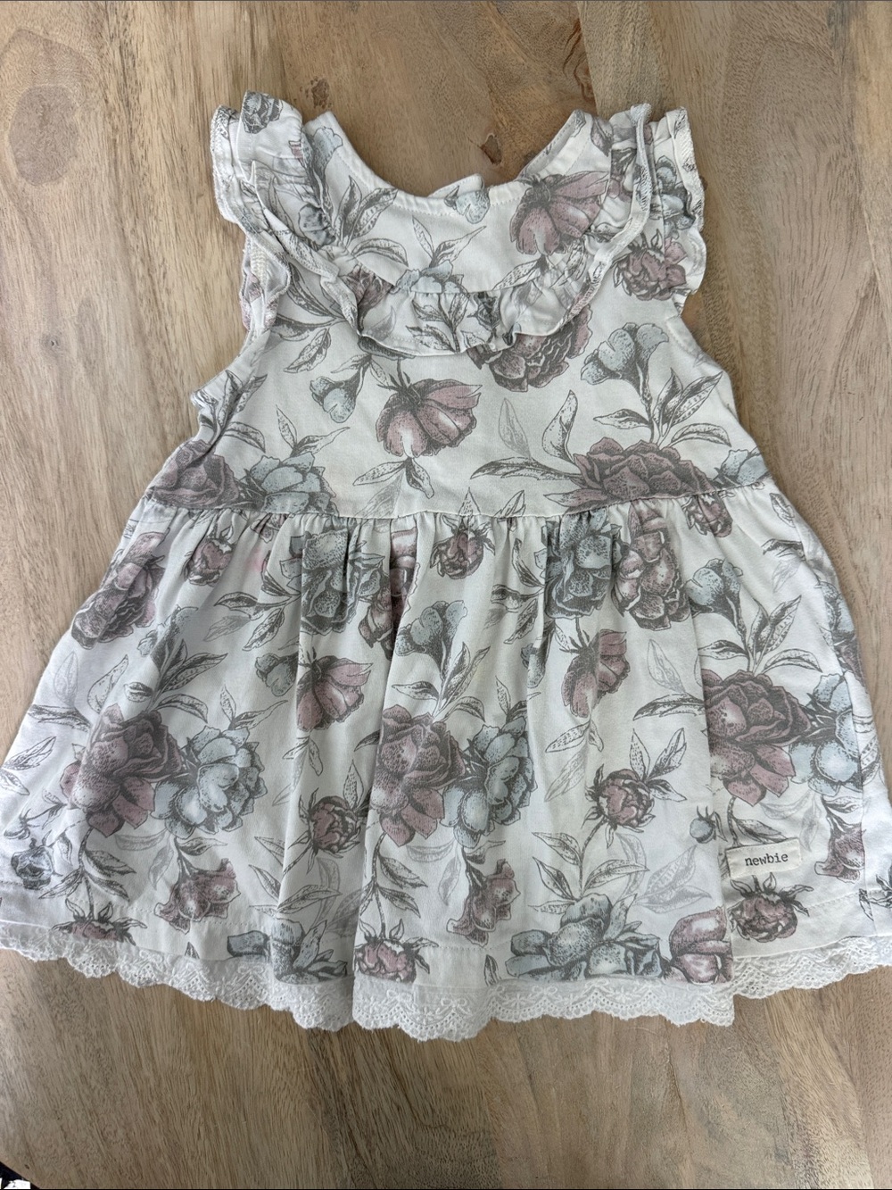 NEWBIE Floral Ruffle Dress